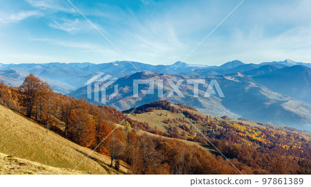 Golden autumn in mountain. Golden autumn in mountain. 97861389
