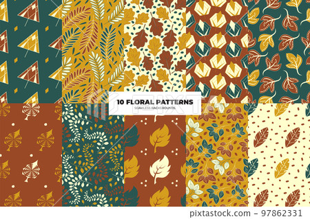 Vintage Autumn Background Set Vintage Autumn Background Set 97862331