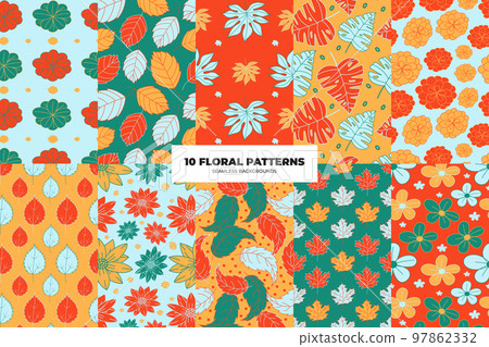 Vintage Background Set Vintage Background Set 97862332