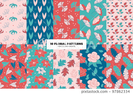 Vintage Background Set  97862334