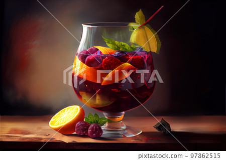 Sangria, spanich summer wine 97862515