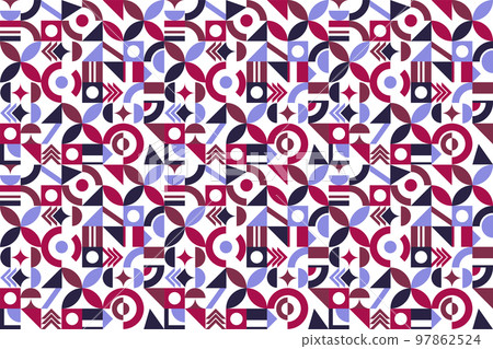 Geometric Seamless Background Geometric Seamless Background 97862524
