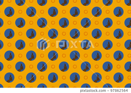 Seamless African Cloth Pattern Seamless African Cloth Pattern 97862564