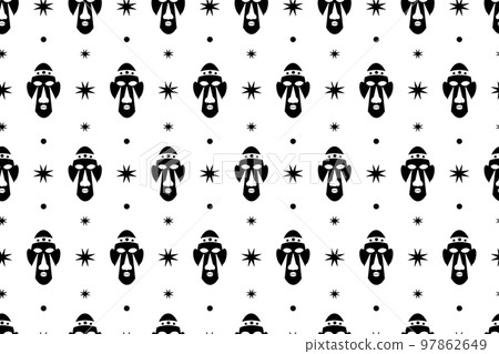 African Traditional Mask Background African Traditional Mask Background 97862649