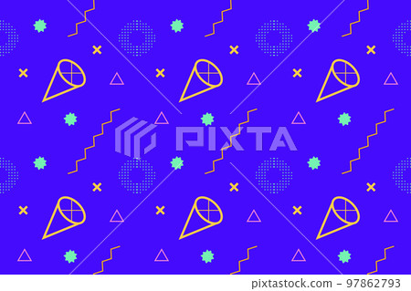 Abstract Pop Art Background Abstract Pop Art Background 97862793