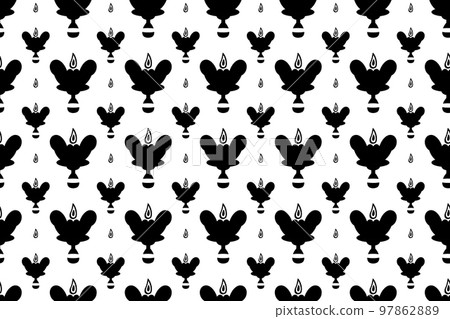 Indian Retro Background 97862889