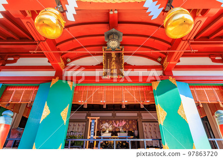 東京都江東區龜戶天神社梅花節 東京都江東區龜戶天神社梅花節 97863720