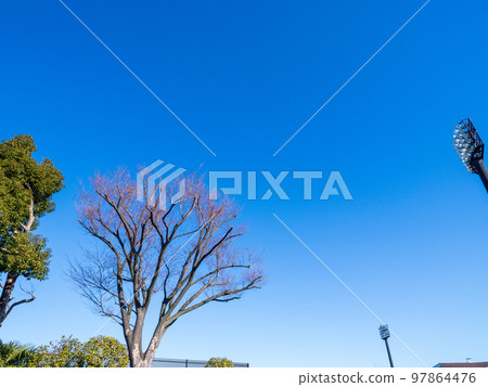 等待春天的城市景觀 等待春天的城市景觀 97864476