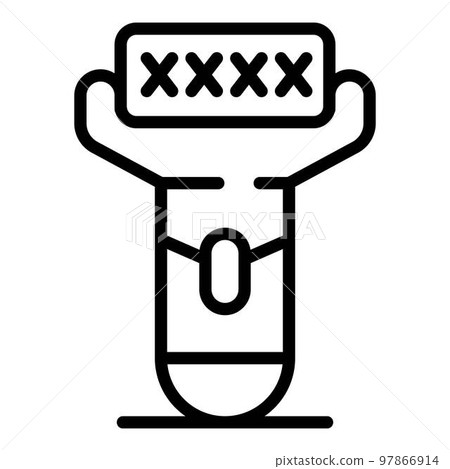 Self care razor icon. Outline self care razor vector icon for web design isolated on white background Self care razor icon. Outline self care razor vector icon for web design isolated on white background 97866914