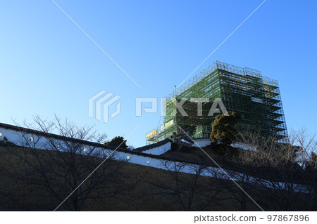 掛川城被修復為木製天守閣 97867896