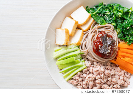 Korean spicy cold noodles 97868077