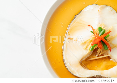 Steamed Cod Fish with Soy Sauce 97869017
