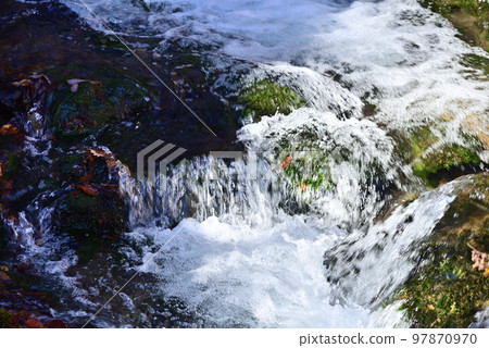Fresh autumn stream 97870970
