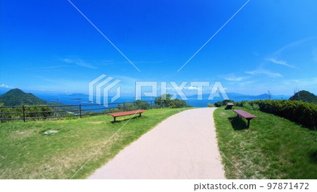 Scenery of Aji Ryuozan Park [Ajicho, Takamatsu City] 3 97871472