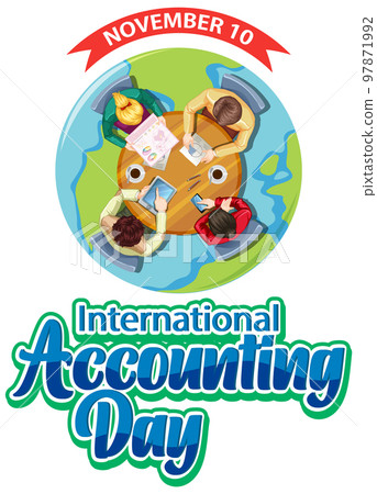 International accounting day banner design 97871992