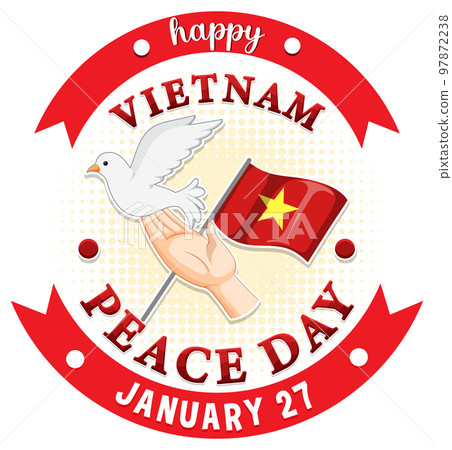 Vietnam Peace Day Banner Vietnam Peace Day Banner 97872238