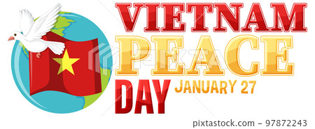 Vietnam Peace Day Banner 97872243