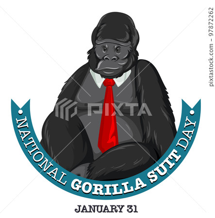 National Gorilla Suit Day Banner 97872262