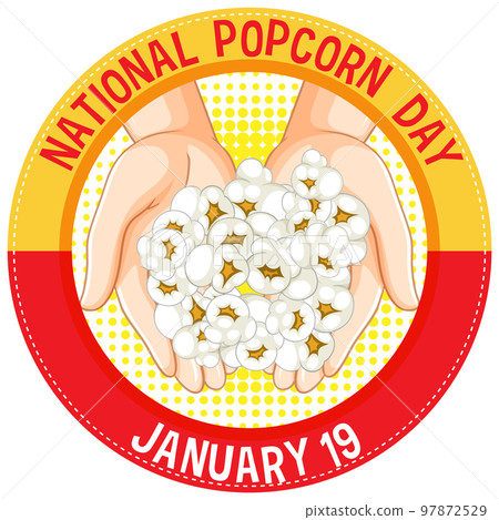 National Popcorn Day Banner Design National Popcorn Day Banner Design 97872529