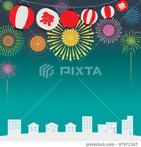 夏季節日背景圖 夏季節日背景圖 97872587