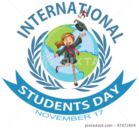 International Students Day Banner Design International Students Day Banner Design 97872604