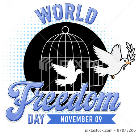 World Freedom Day Logo Design World Freedom Day Logo Design 97873200