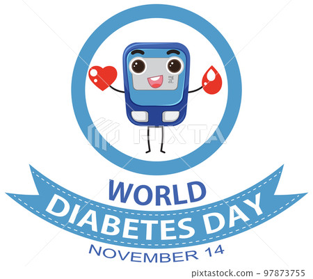 World Diabetes Day Font Logo Design World Diabetes Day Font Logo Design 97873755