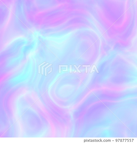 Iridescent holographic texture background. Excellent for web design, posters, covers, social media, packaging, fashion, or any other creative projects 97877557