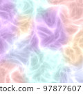 Iridescent holographic texture background. Excellent for web design, posters, covers, social media, packaging, fashion, or any other creative projects 97877607