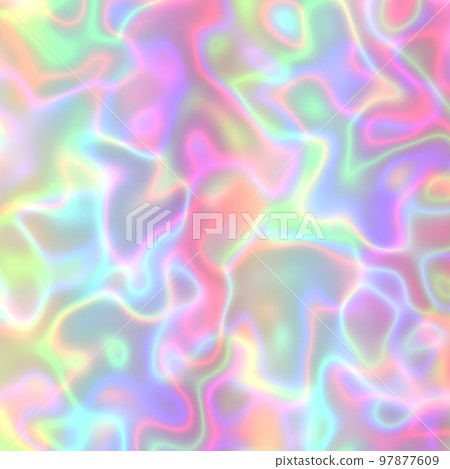 Iridescent holographic texture background. Excellent for web design, posters, covers, social media, packaging, fashion, or any other creative projects Iridescent holographic texture background. Excellent for web design, posters, covers, social media, packaging, fashion, or any other creative projects 97877609