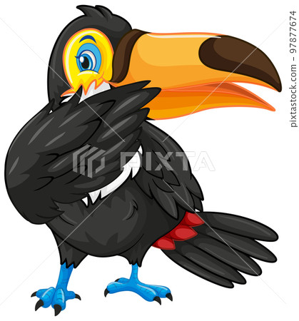 Toucan bird cartoon character Toucan bird cartoon character 97877674