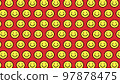 Smile character background illustration (red 97878475
