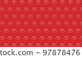 Smile character background illustration (red 2 97878476