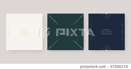Social media background. Trendy editable social media post template. Vector illustration. Social media background. Trendy editable social media post template. Vector illustration. 97880238