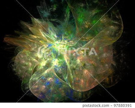 Imaginatory fractal abstract background Image 97880391