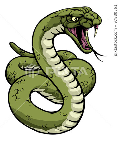 Snake Animal Sport Team Cartoon Animal Mascot Snake Animal Sport Team Cartoon Animal Mascot 97880561