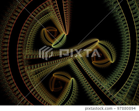 Imaginatory fractal abstract background Image Imaginatory fractal abstract background Image 97880894