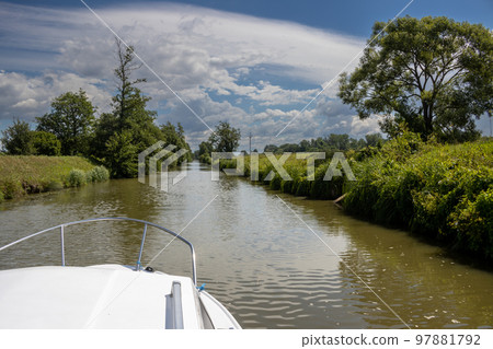 Bata Canal from a boat, Czechia / Slovakia Bata Canal from a boat, Czechia / Slovakia 97881792