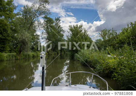 Bata Canal from a boat, Czechia / Slovakia Bata Canal from a boat, Czechia / Slovakia 97881808