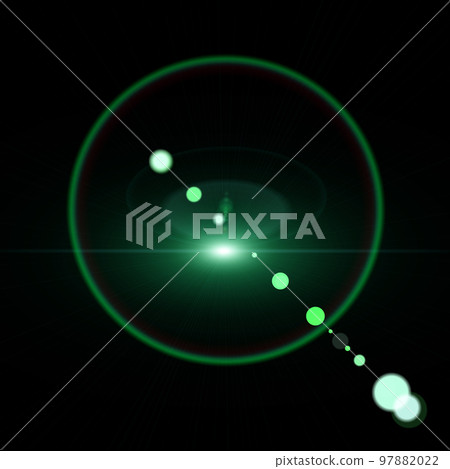 Optical lens flare texture on black background. Optical lens flare texture on black background. 97882022