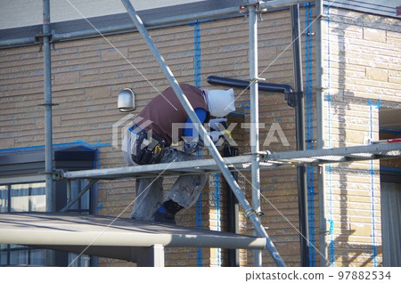 Sidewall maintenance Sidewall painting and joint repair Sidewall maintenance Sidewall painting and joint repair 97882534