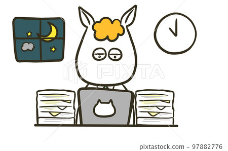 未完成工作的馬商人 未完成工作的馬商人 97882776