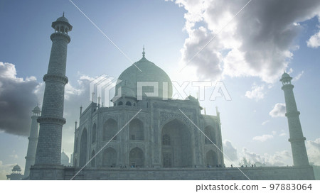 monument architecture Taj Mahal in Agra 97883064