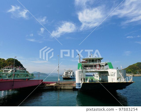 從竹原港（廣島縣）出發的瀨戶內海渡輪的交通 97883254