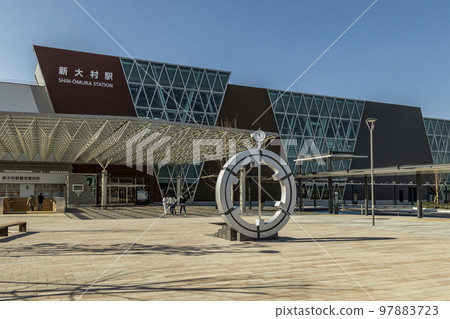 JR Shin-Omura Station East Exit (Sakura Exit) [Omura City, Nagasaki Prefecture] 97883723