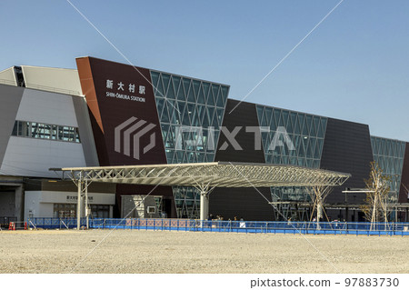 JR Shin-Omura Station East Exit (Sakura Exit) [Omura City, Nagasaki Prefecture] 97883730