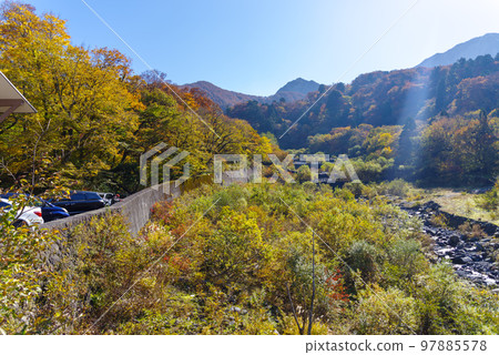 大山寺橋附近的厚木大山紅葉(2022年11月) 大山寺橋附近的厚木大山紅葉(2022年11月) 97885578
