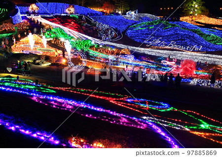 [Kagawa Prefecture] Illuminations at Sanuki Mannou National Government Park (Winter Fantasy) 97885869