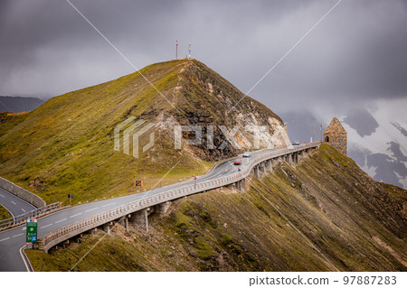 Amazing landscape around Grossglockner High Alpine Road in Austria Amazing landscape around Grossglockner High Alpine Road in Austria 97887283