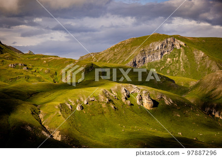 Grossglockner High Alpine Road in Austria 97887296